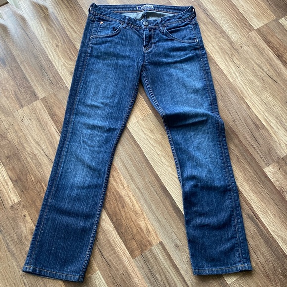 HUDSON JEANS | Vintage Straight Leg Dark Wash Size 27 / Size 4 - Picture 1 of 10